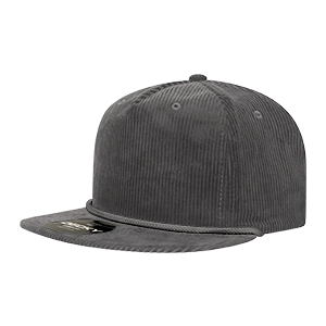 Decky - HIGH PROFILE - 5 Panel High Profile Relaxed Corduroy Rope Hat