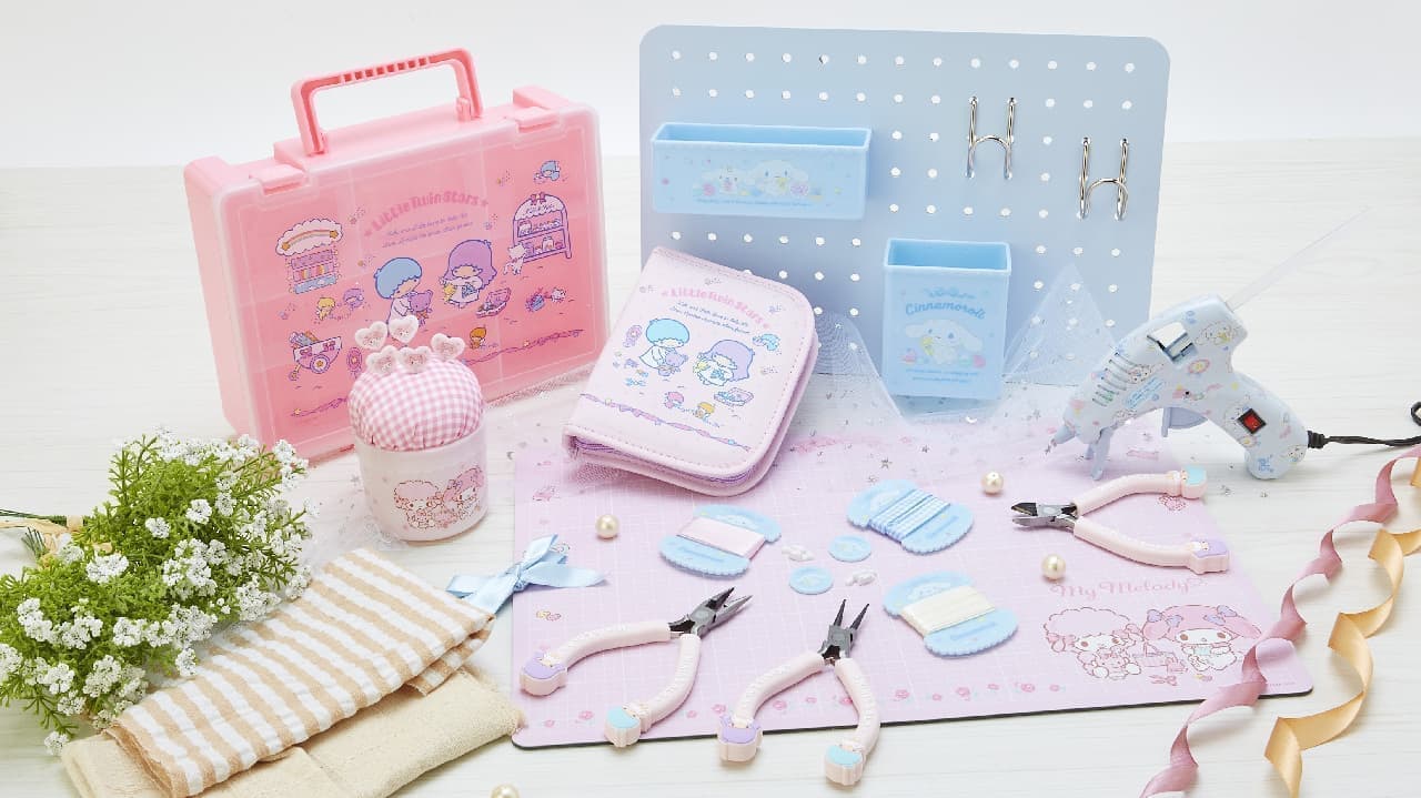 シナモロールたちが可愛い「サンリオ手芸部」登場 -- 手芸＆DIYに