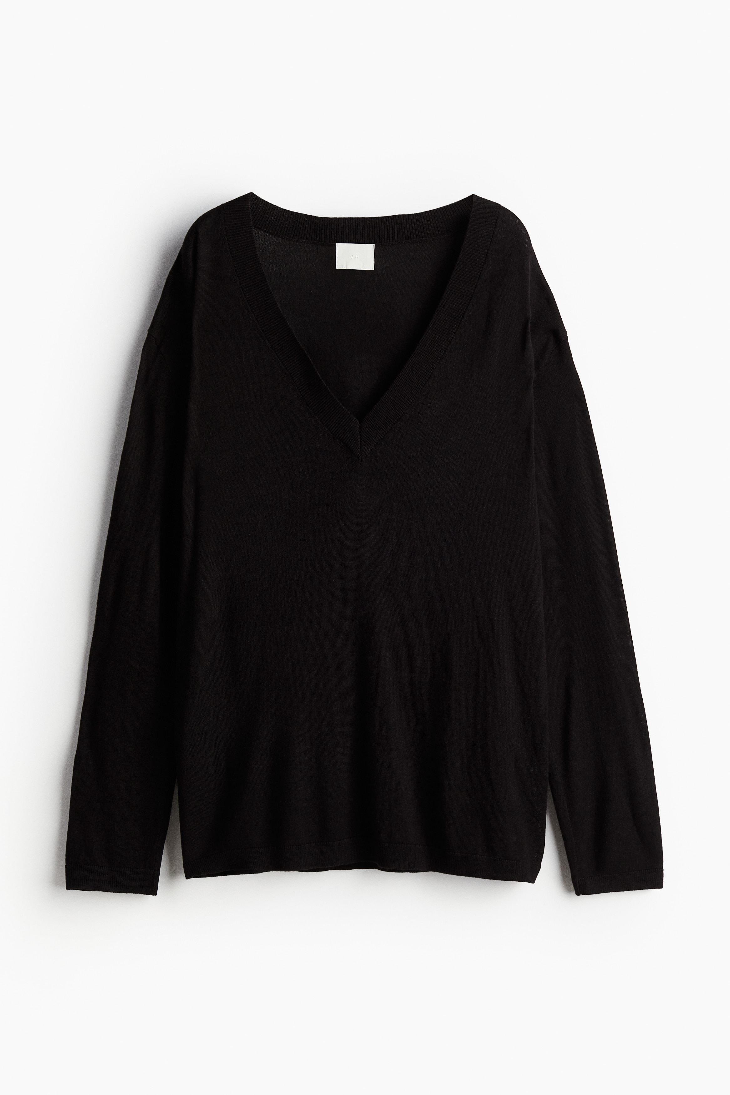 Women's Black V-neck Sweater | H&M CA