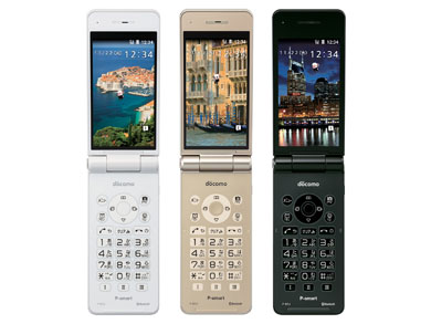 ドコモの「P-smart ケータイ P-01J」、アップデートでテザリングに対応