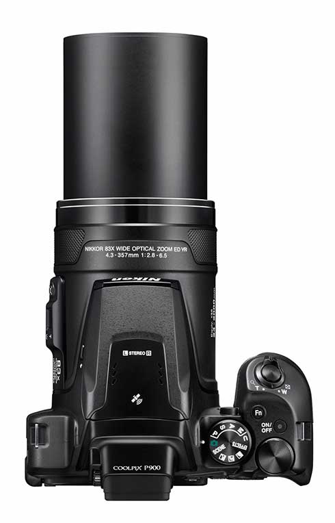 ニコン、光学83倍ズーム搭載「COOLPIX P900」発売 2000ミリ相当の超