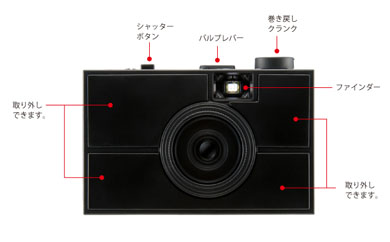 プラモデル式カメラ「LAST CAMERA」 組み立てれば撮れます：新製品