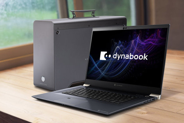 Dynabook、8K編集できるノートPCとGPUボックス 法人向けセットで40万円