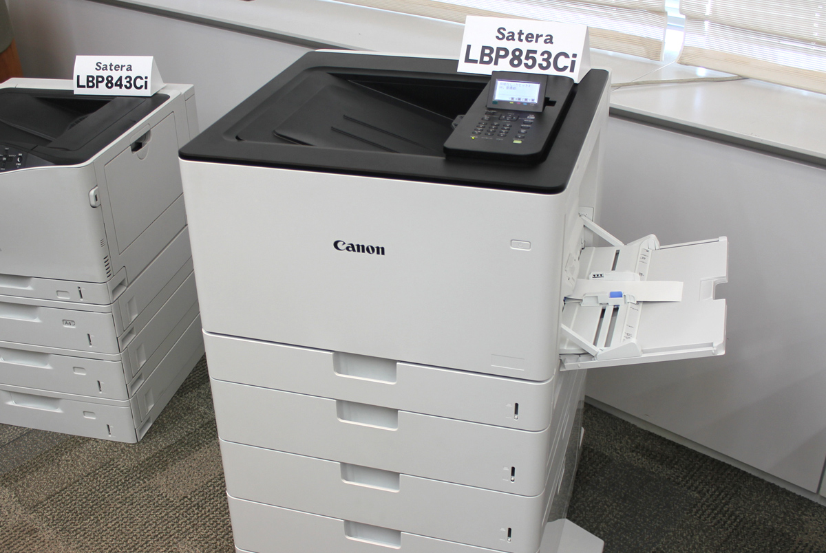 特定業務向けプリンタ市場の攻略を目指すキヤノン クラス最小サイズの