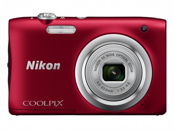 ニコン、薄型・軽量「COOLPIX A100」と乾電池対応の「COOLPIX A10」を