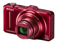 GPS＆18倍ズームスリム「COOLPIX S9300」など、「COOLPIX S」シリーズ4