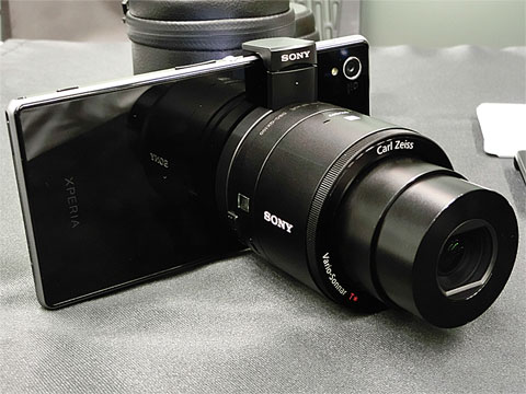 レンズだけサイバーショット”「DSC-QX100」「DSC-QX10」国内販売決定