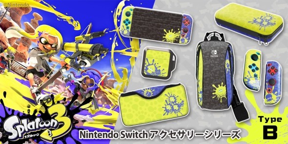 これはイカす！ 「スプラトゥーン3」デザインのニンテンドースイッチ用