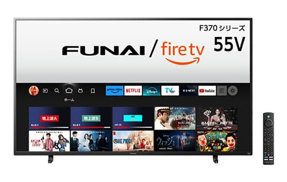 テレビ番組も動画配信も楽しめる！ 「Fire TV搭載スマートテレビ