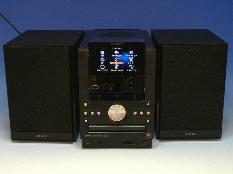 ラジオ・コンポ SONY HDD NETWORK AUDIO SYSTEM NAS-M70HD SONY HDD