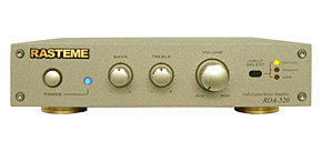 USB搭載の小型デジタルアンプ「RDA-520」、ラステームシステムズ