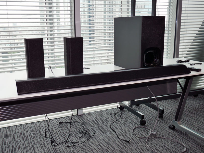 ぜ～んぶワイヤレス！ ソニーからリアル5.1chホームシアター「HT-RT5