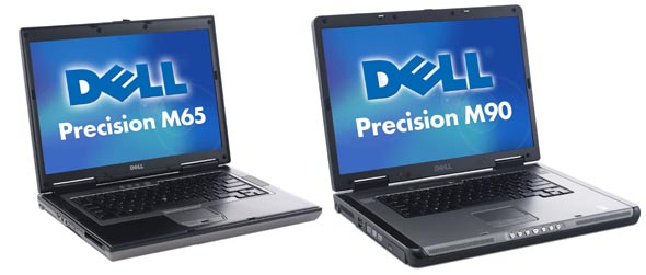 デル、Core Duo搭載のハイスペックモバイルWS「Precision M65／M90