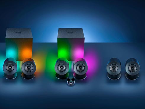 Razer、Bluetooth接続にも対応したゲーミングスピーカー「Nommo V2