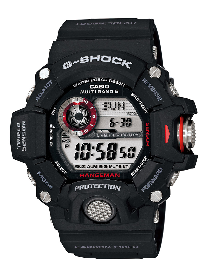 生き残るためのタフネス、G-SHOCK「RANGEMAN」：トリプルセンサー初