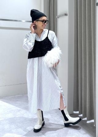 LE CERCLE par ropé(ル セルクル パー ロペ) / ニットキャミビスチェ