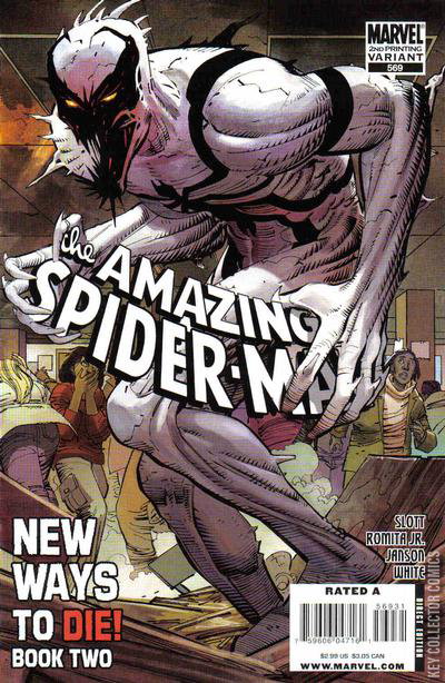Amazing Spider-Man #569 2nd Print Published October 20