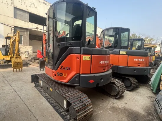 Original Used Japan Made 5 Ton Hitachi Zx50 Mini Excavator in High