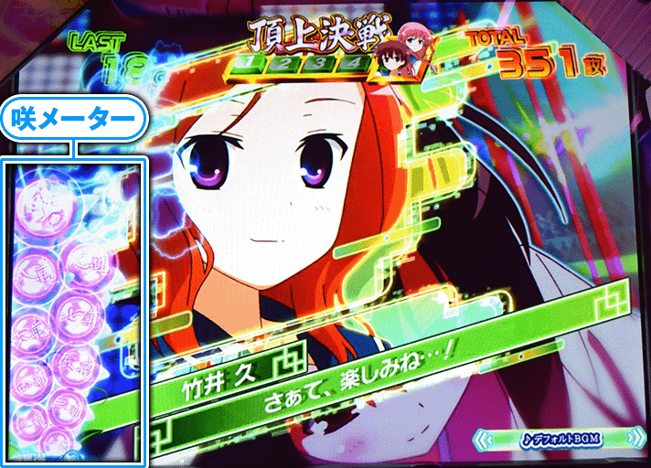 咲-Saki-頂上決戦 スロット/スマスロ】AT「頂上決戦」