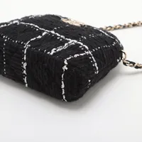 シャネル マトラッセ ツイード チェーンショルダーバッグ ノベルティ