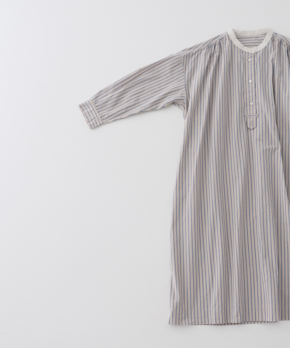 コットンストライププルオンワンピース｜nest Robe / CONFECT ONLINE SHOP