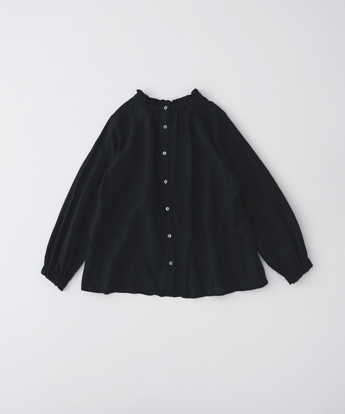リネンスタンドフリルブラウス｜nest Robe / CONFECT ONLINE SHOP