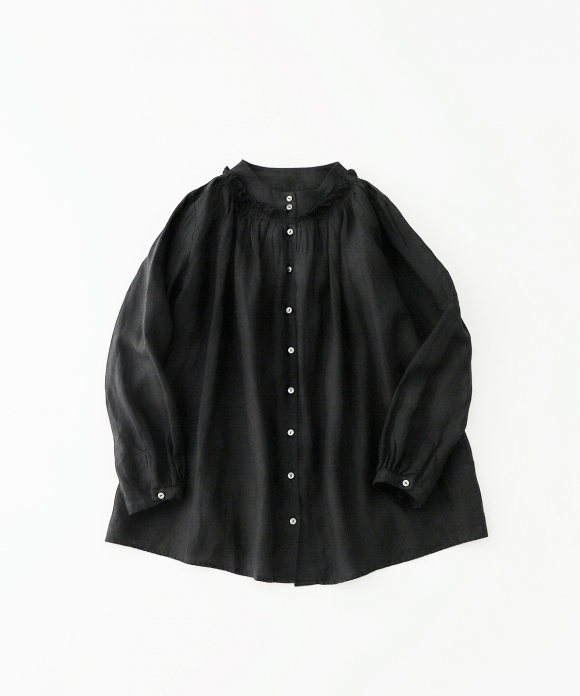 リネンボトルギャザーブラウス | ONLINE SHOP | nest Robe Shop Blog