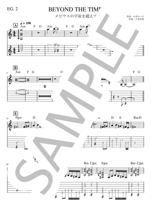 楽譜】SIGNS OF THE TIMES - VOW WOW / BOWWOW (バンドスコア / 初級