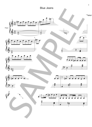 楽譜】クロノグラフ / SKY-HI (ピアノソロ / 中級) - Piascore 楽譜ストア