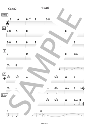 楽譜】TRUTH / T-SQUARE (バンドスコア / 上級) - Piascore 楽譜ストア