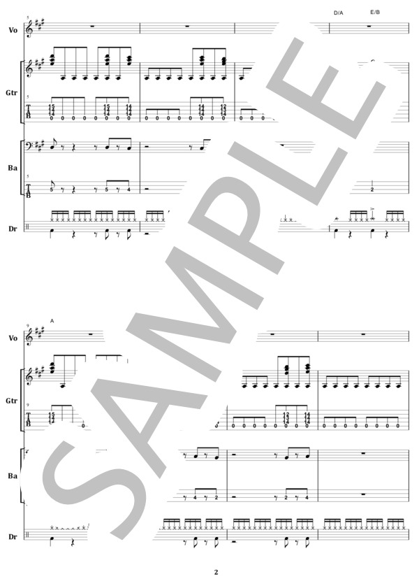 楽譜】ラジオ・マジック / アースシェイカー バンド・スコア from68