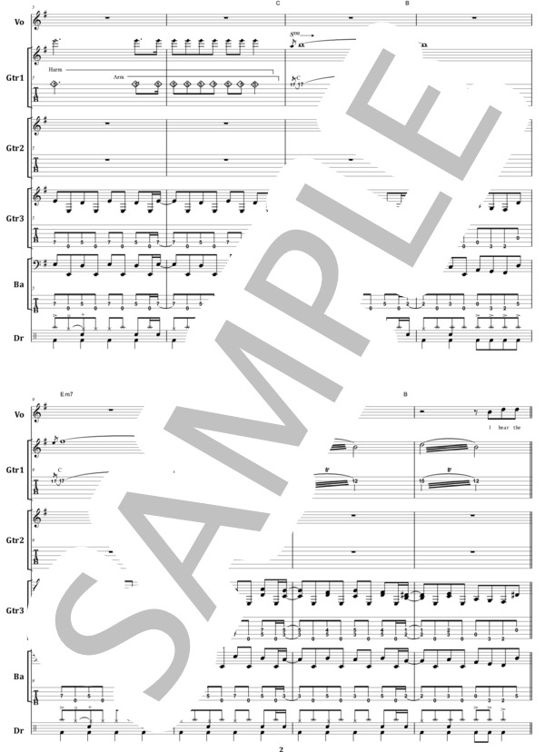 楽譜】ラウドネス / THIS LONELY HEART バンド・スコア from68