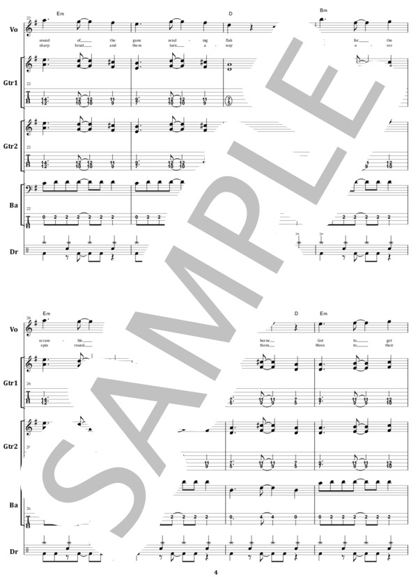 楽譜】IRON MAIDEN / ACES HIGH バンド・スコア from68 / IRON MAIDEN