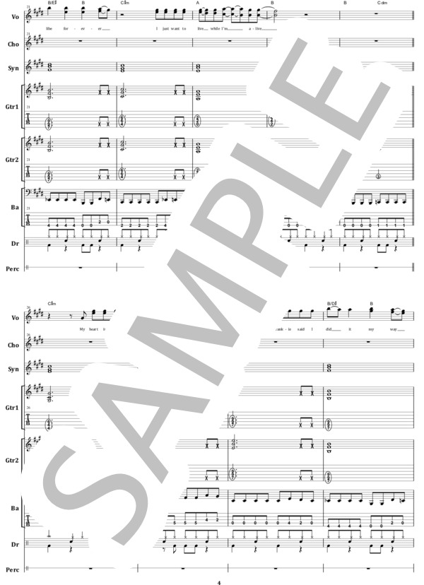 楽譜】BON JOVI / イッツ・マイ・ライフ バンド・スコア 楽譜 / Jon