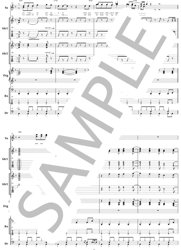 楽譜】WHITESNAKE / DON'T BREAK MY HEART AGAIN バンド・スコア