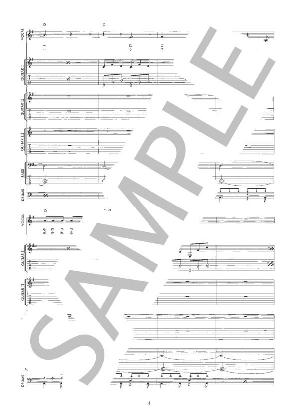 楽譜】MOTHER / LUNA SEA (バンドスコア / 中級) - Piascore 楽譜ストア