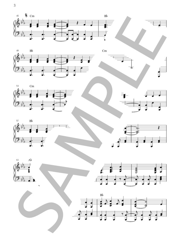 楽譜】天使よ故郷を見よ / アン・ルイス (ピアノソロ / 上級