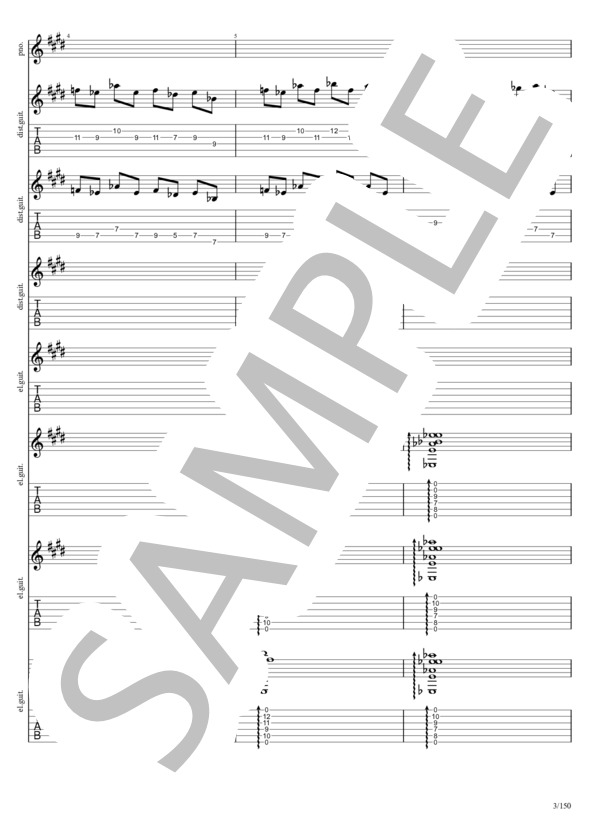 楽譜】Magic Theatre / La'cryma Christi (バンドスコア / 中級