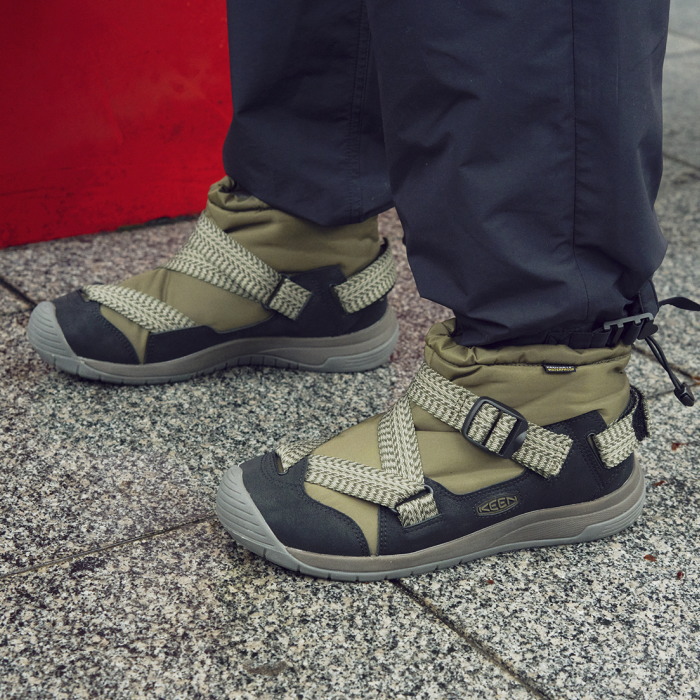 楽天市場】KEEN HOODZERRA WP キーン フッドゼラ レインブーツ メンズ