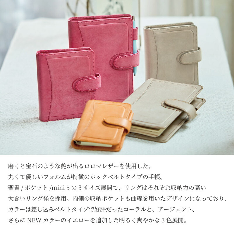 ダヴィンチ システム手帳 ロロマホック 聖書(バイブル) 24mm