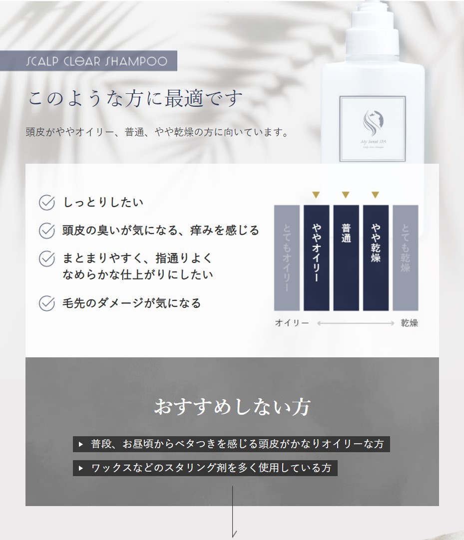 楽天市場】スカルプクリアシャンプー(My Sweet SPA)／ウチワサボテン