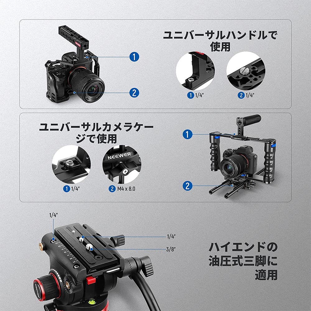 楽天市場】【P5倍+10%OFF券】NEEWER 26個 カメラネジセット 写真機器用