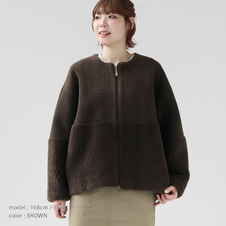 楽天市場】MICA & DEAL マイカ＆ディール｜リバーシブル ノーカラー