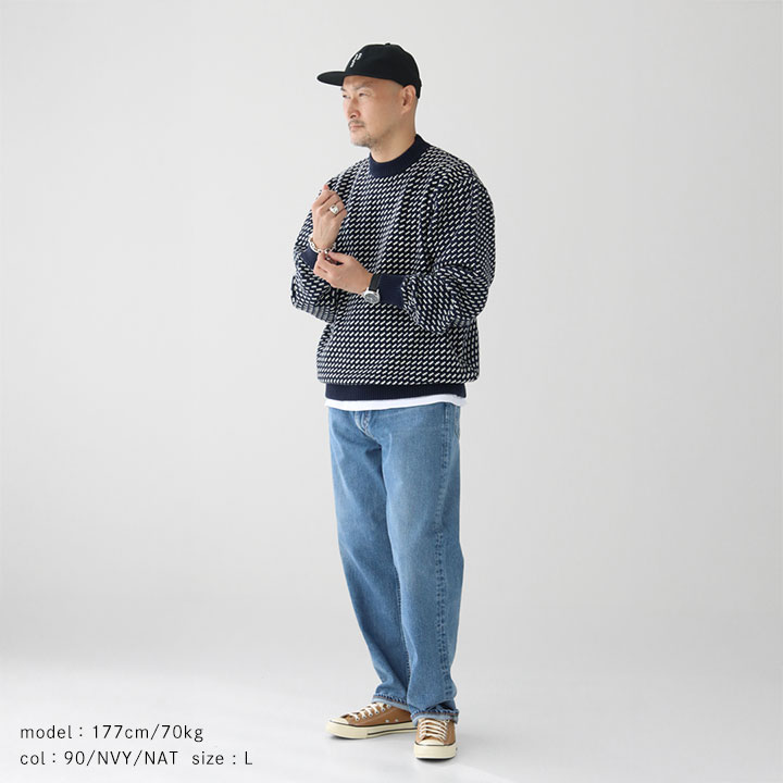 L.L.Bean エルエルビーン｜ウェイン・セーター・バーズアイ セーター