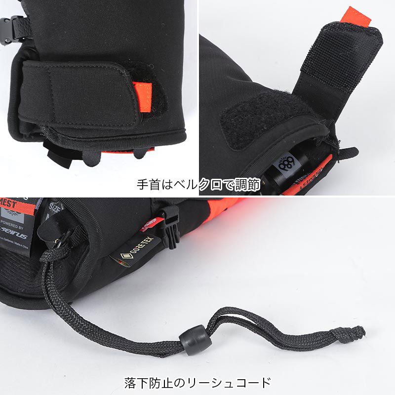 楽天市場】シックスエイトシックス 686 メンズ スノーボードグローブ