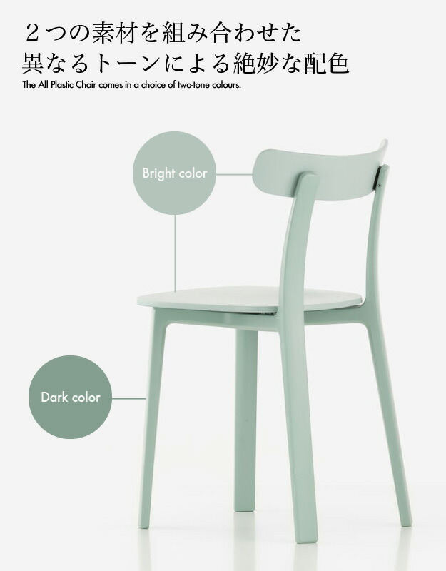 楽天市場】ヴィトラ Vitra オール プラスチック チェア All Plastic