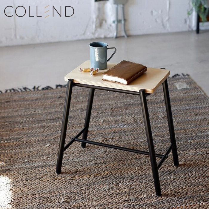 スツール おしゃれ アイアン レッグスツール サイドテーブル COLLEND