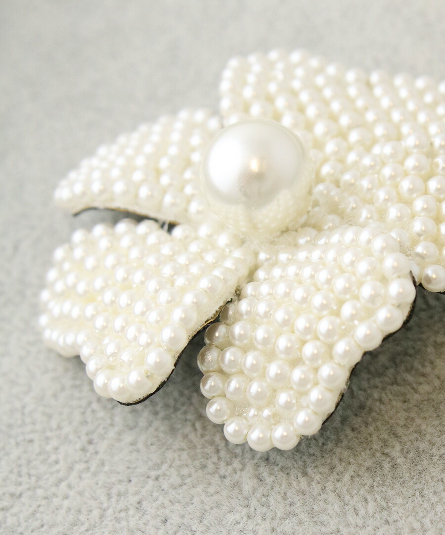 パールフラワー ブローチ NH005 | ブローチ | ヴァンテーヌ（VINGTAINE