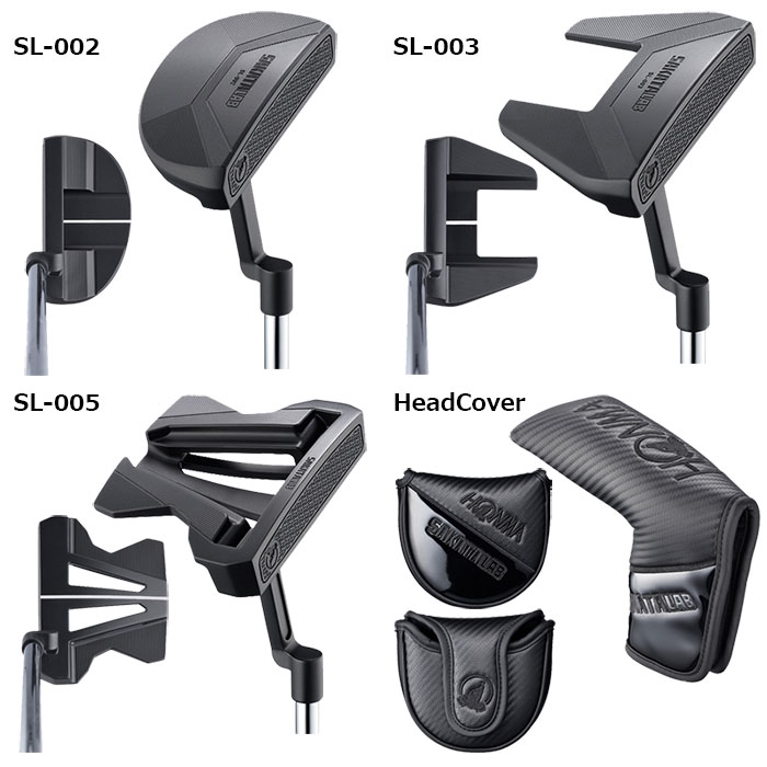 楽天市場】HONMA GOLFサカタ ラボ パター（2024）【SL-001/SL-002/SL