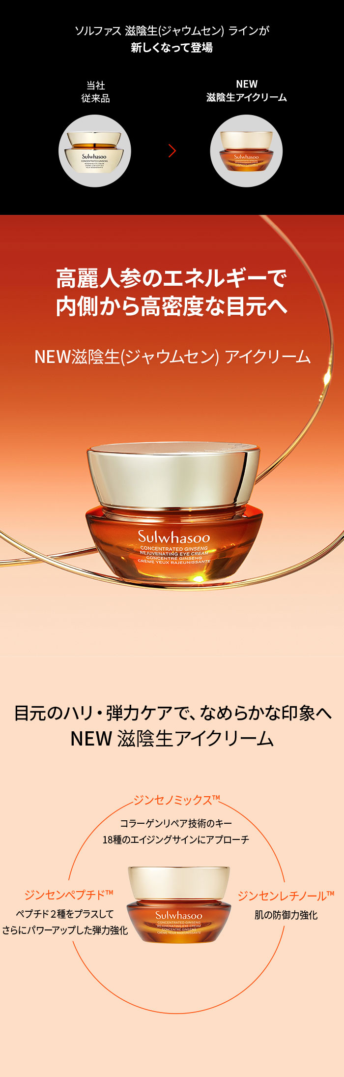 楽天市場】【Sulwhasoo公式】 NEW 滋陰生 ( ジャウムセン ) アイ